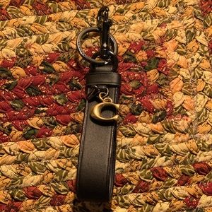 Coach key fob/ bag charm